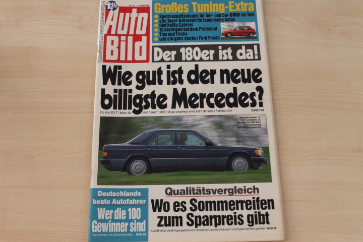 Deckblatt Auto Bild (15/1990)